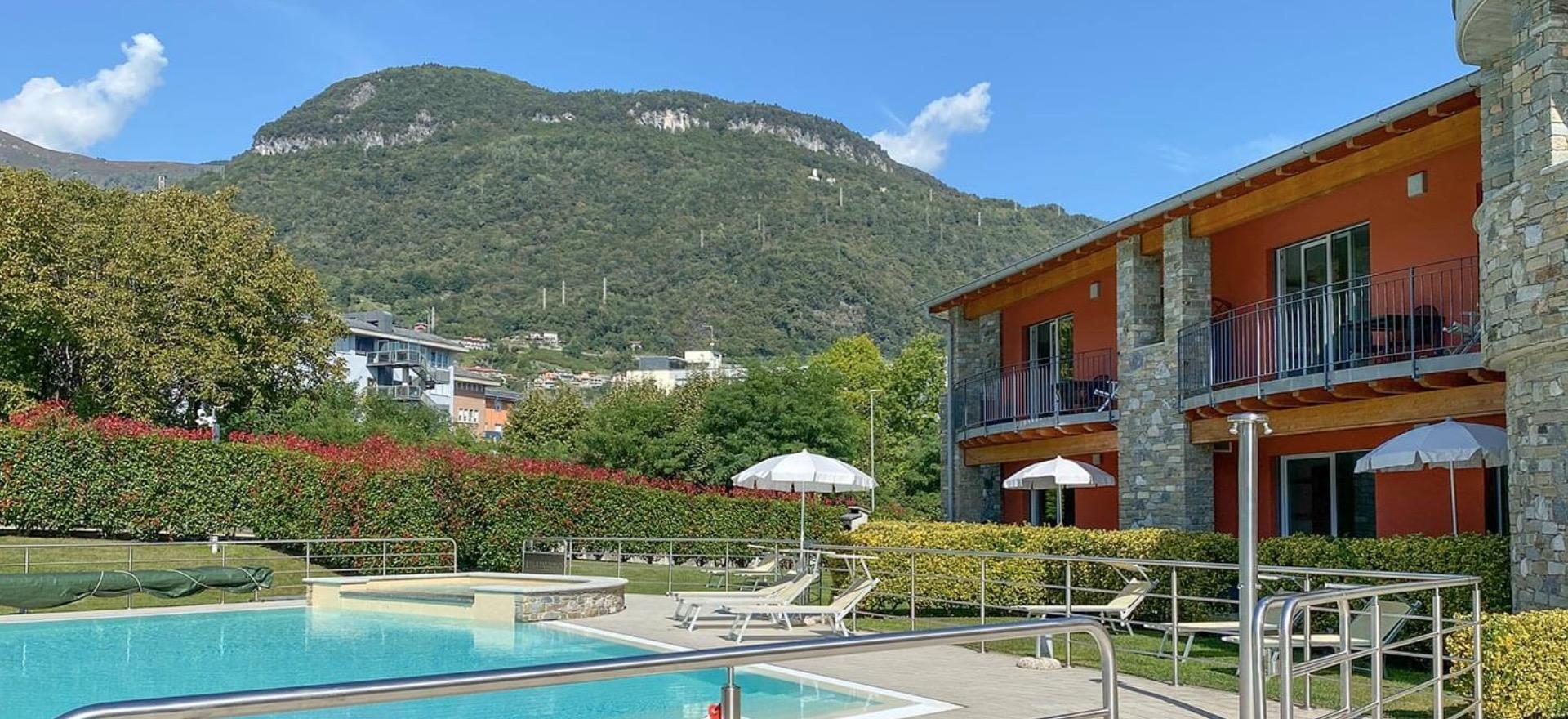 Agriturismo Comomeer en Gardameer Residence Comomeer, mooi zwembad en familievriendelijk