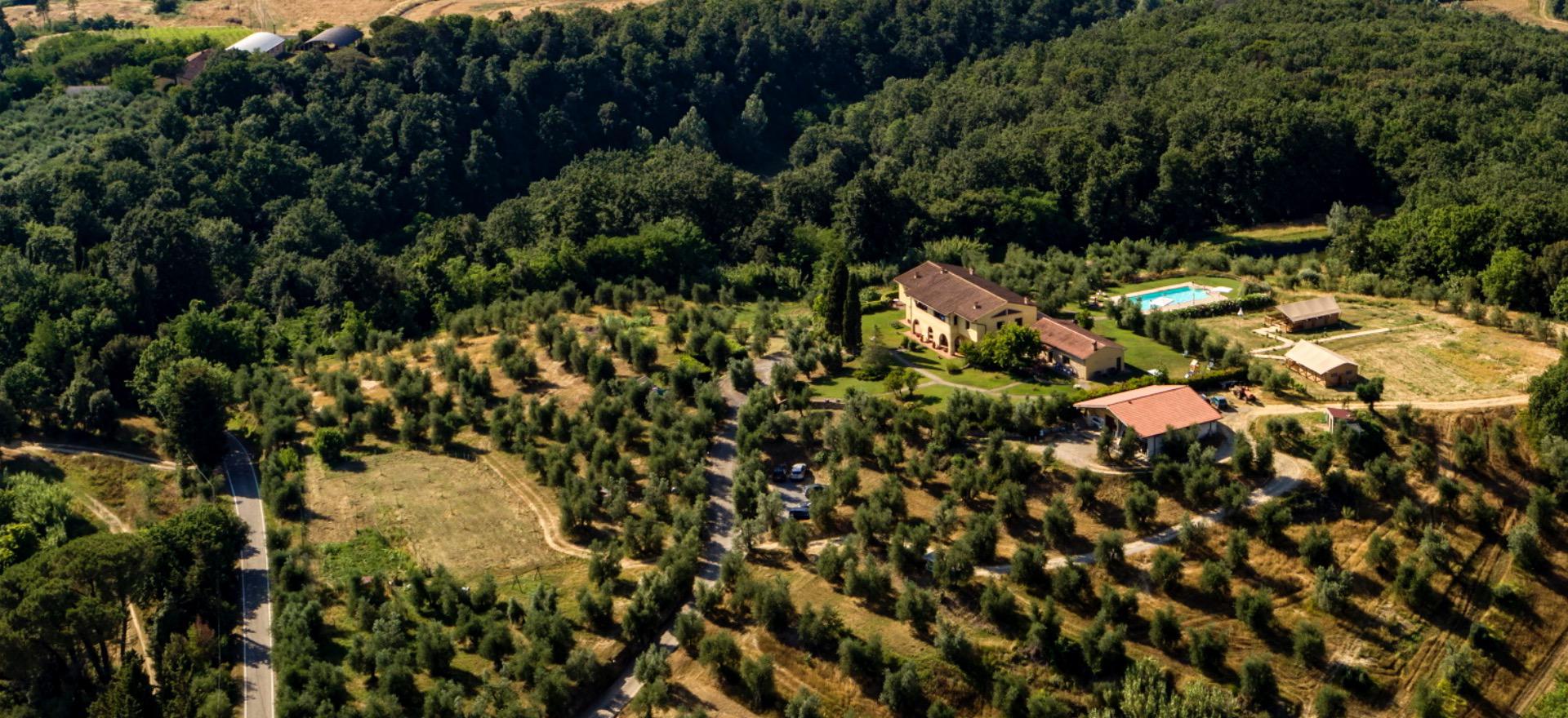 Agriturismo Toscane Rustige agriturismo tussen de wijngaarden in Toscane